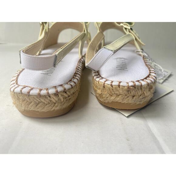 Giorgio Armani Kids T3571 Yellow Sandals Espadrilles with Twine Size EU 32 US13c - Picture 4 of 8